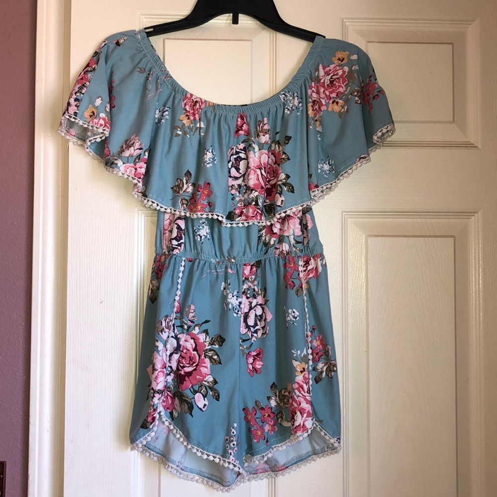 Off the shoulder romper